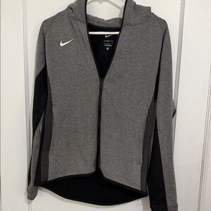 Nike Charcoal and Ebony Athletic Hoodie